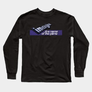 Imagine: The Name of the Game Retro Games Logo Vintage Long Sleeve T-Shirt